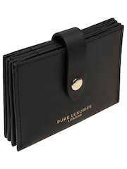 Pure Luxuries London 'Allie' Leather Accordion Card Holder - Image 3 of 3