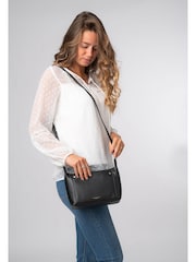 Pure Luxuries London Sofia Leather Cross-Body Bag - Image 1 of 7