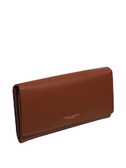 Pure Luxuries London 'Lola' Leather Bi-Fold Blue Purse - Image 3 of 4