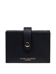 Pure Luxuries London 'Allie' Leather Accordion Card Holder - Image 1 of 3