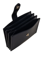 Pure Luxuries London 'Allie' Leather Accordion Card Holder - Image 2 of 3