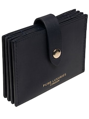 Pure Luxuries London 'Allie' Leather Accordion Card Holder - Image 3 of 3