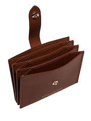 Pure Luxuries London 'Allie' Leather Accordion Card Holder - Image 2 of 3