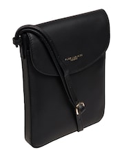 Pure Luxuries London 'Lyra' Leather Cross-Body Phone Bag - Image 5 of 7