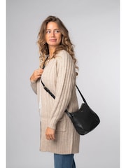 Pure Luxuries London Ashley Leather Crossbody Bag - Image 1 of 7