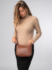 Pure Luxuries London Ashley Leather Crossbody Bag - Image 1 of 7