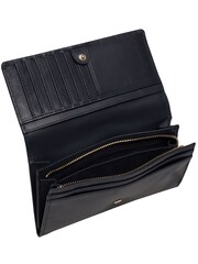 Pure Luxuries London 'Lola' Leather Bi-Fold Blue Purse - Image 4 of 4