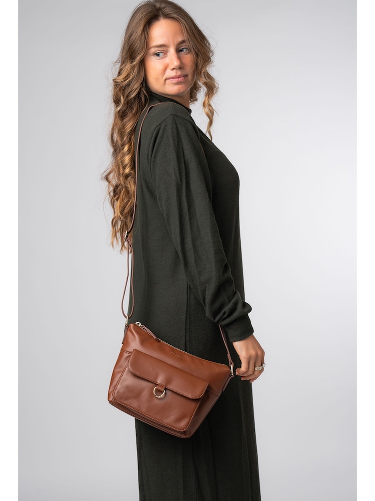 Pure Luxuries London 'Laura' Leather Crossbody Bag - Image 2 of 7