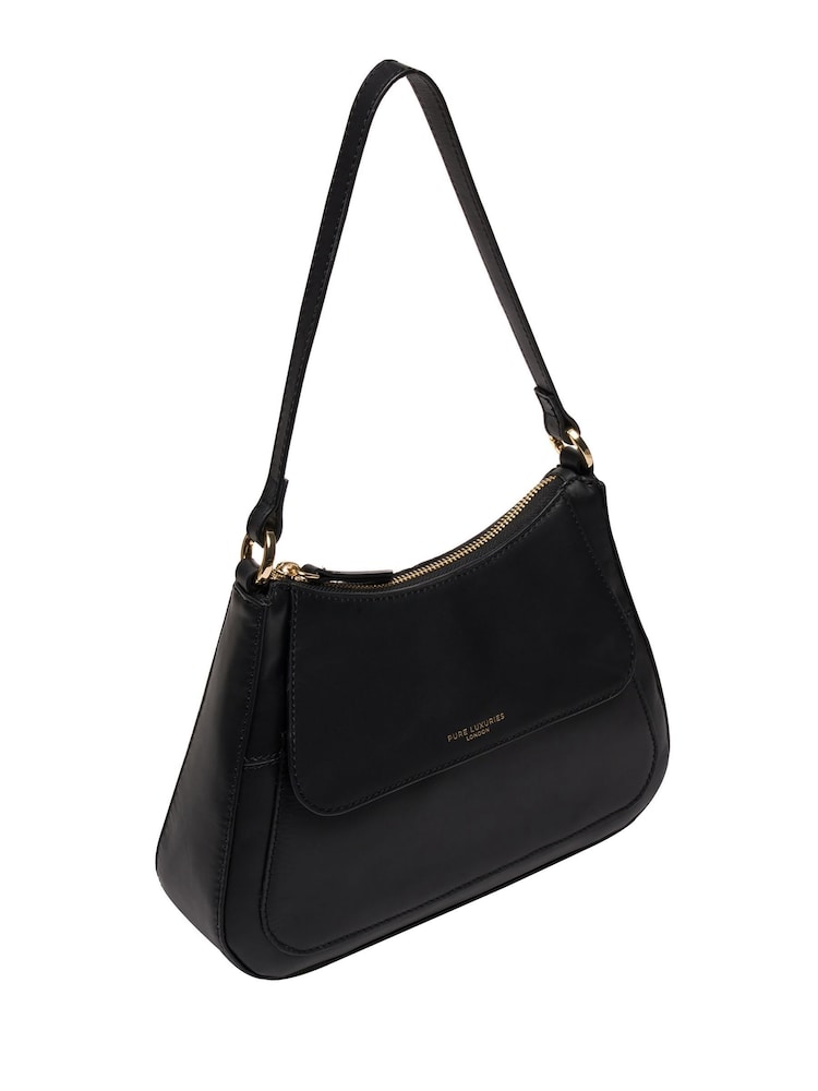Pure Luxuries London 'Mable' Leather Grab Bag - Image 5 of 7