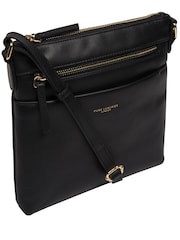Pure Luxuries London 'Brooke' Leather Cross-Body Bag - Image 3 of 7