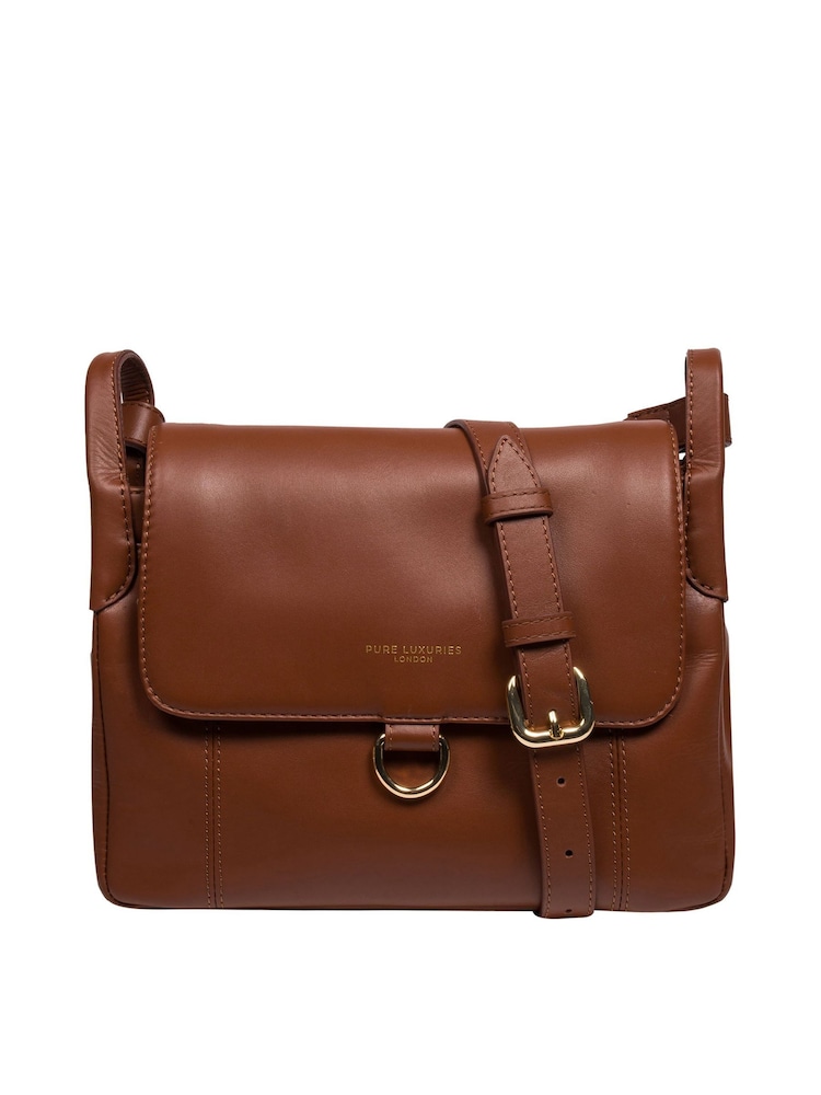 Pure Luxuries London 'Cassie' Leather Crossbody Bag - Image 3 of 7