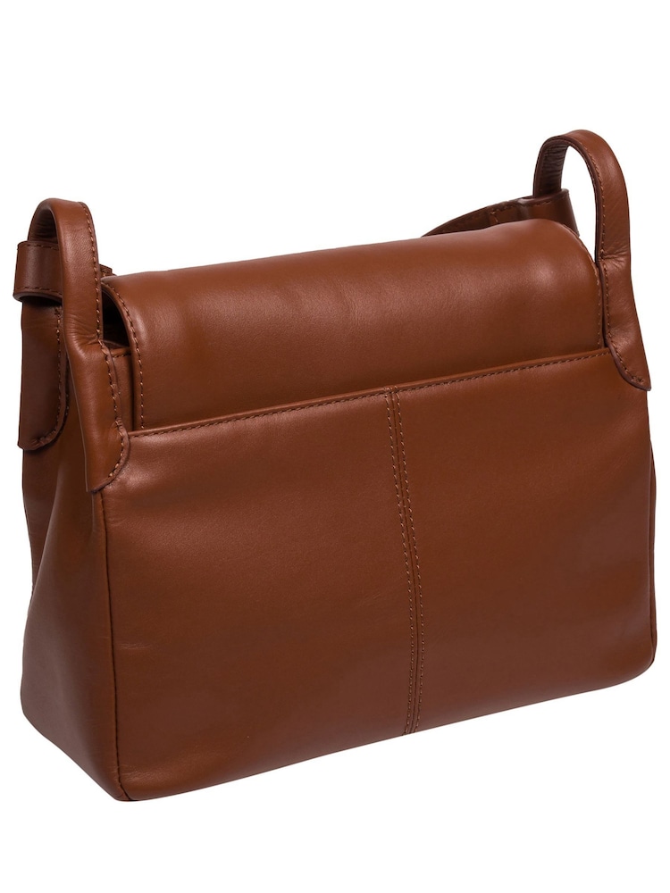Pure Luxuries London 'Cassie' Leather Crossbody Bag - Image 5 of 7