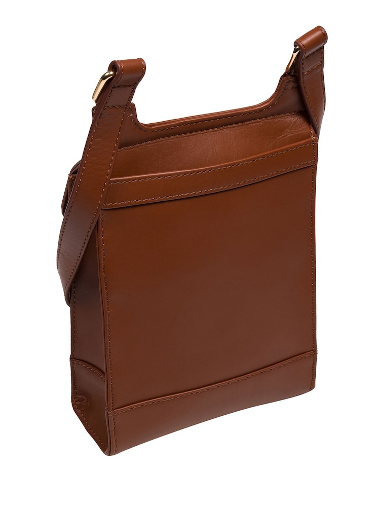 Pure Luxuries London 'Erma' Leather Cross-Body Bag - Image 3 of 6