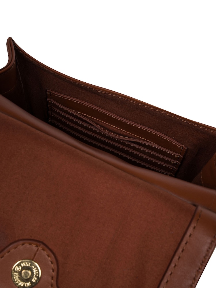 Pure Luxuries London 'Erma' Leather Cross-Body Bag - Image 5 of 6