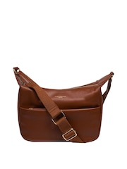 Pure Luxuries London 'Leonara' Leather Crossbody Bag - Image 3 of 6