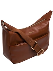 Pure Luxuries London 'Leonara' Leather Crossbody Bag - Image 6 of 6
