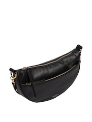 Pure Luxuries London 'Heidi' Leather Crescent Cross-Body Bag - Image 6 of 8