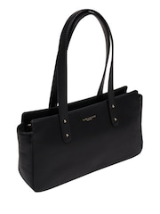 Pure Luxuries London 'Samantha' Leather Evening & Clutch Black Bag - Image 6 of 7