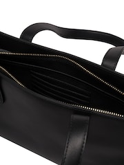 Pure Luxuries London 'Samantha' Leather Evening & Clutch Black Bag - Image 7 of 7