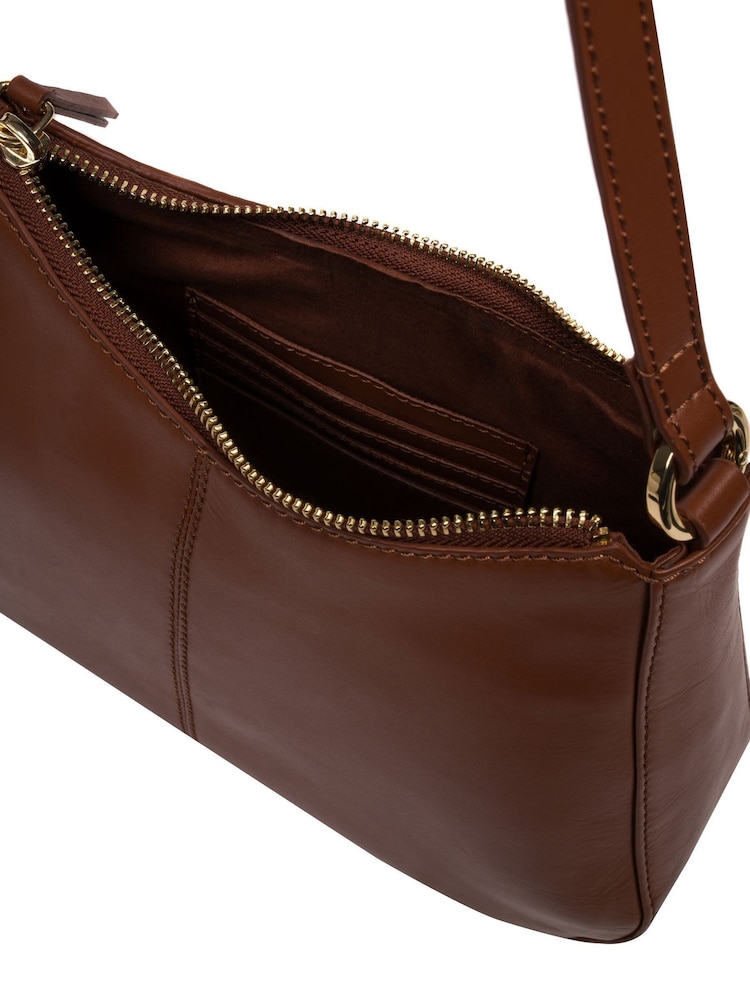 Pure Luxuries London 'Mable' Leather Grab Bag - Image 6 of 6