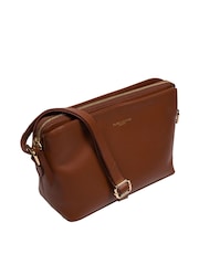 Pure Luxuries London 'Natalie' Leather Cross-Body Bag - Image 4 of 7