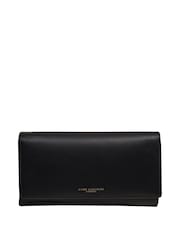 Pure Luxuries London 'Lola' Leather Bi-Fold Blue Purse - Image 1 of 4