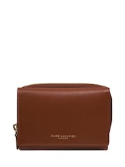 Pure Luxuries London 'Libby' Leather Tri-Fold Purse - Image 1 of 4