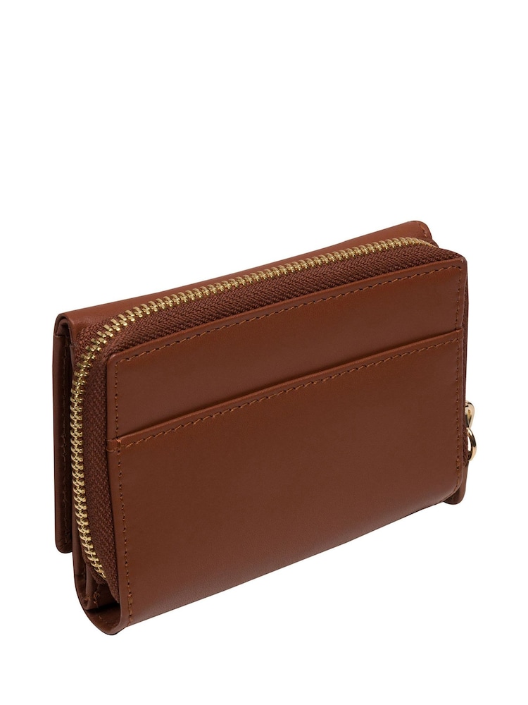 Pure Luxuries London 'Libby' Leather Tri-Fold Purse - Image 3 of 4