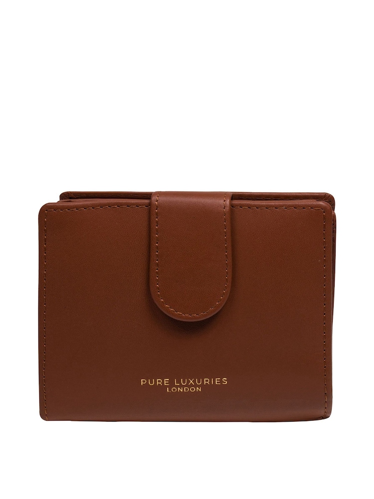 Pure Luxuries London  'Jody' Leather Bi-Fold Purse - Image 1 of 6