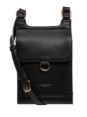 Pure Luxuries London 'Erma' Leather Cross-Body Bag - Image 3 of 7
