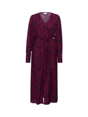 Kaffe KAjodie V-Neck Long Sleeves Maxi Dress - Image 4 of 5