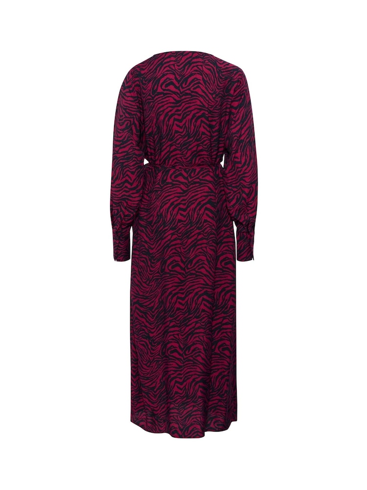 Kaffe KAjodie V-Neck Long Sleeves Maxi Dress - Image 5 of 5