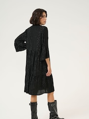 Kaffe Liv Pinstripe Dress - Image 2 of 4
