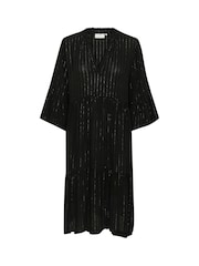 Kaffe Liv Pinstripe Dress - Image 3 of 4