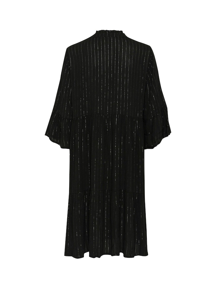 Kaffe Liv Pinstripe Dress - Image 4 of 4