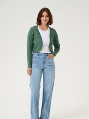 Kaffe Slim Fit Kaastrid Bolero Long Sleeves Cardigan - Image 2 of 5