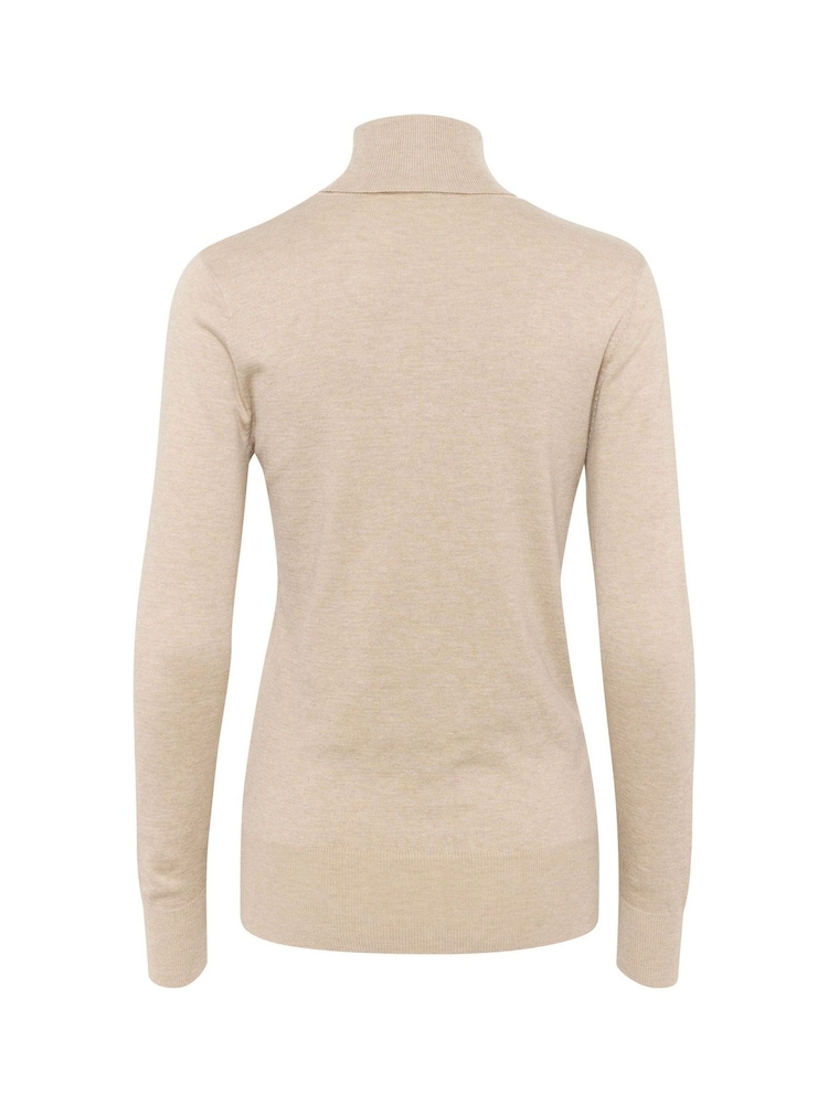 Kaffe Astrid Long Sleeve Regular Fit Roll Neck Jumper - Image 5 of 5