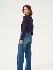 Kaffe Slim Fit Kaastrid Bolero Long Sleeves Cardigan - Image 3 of 5