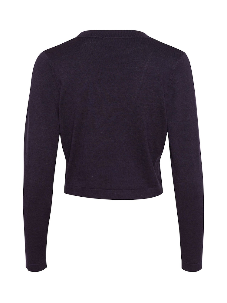 Kaffe Slim Fit Kaastrid Bolero Long Sleeves Cardigan - Image 5 of 5