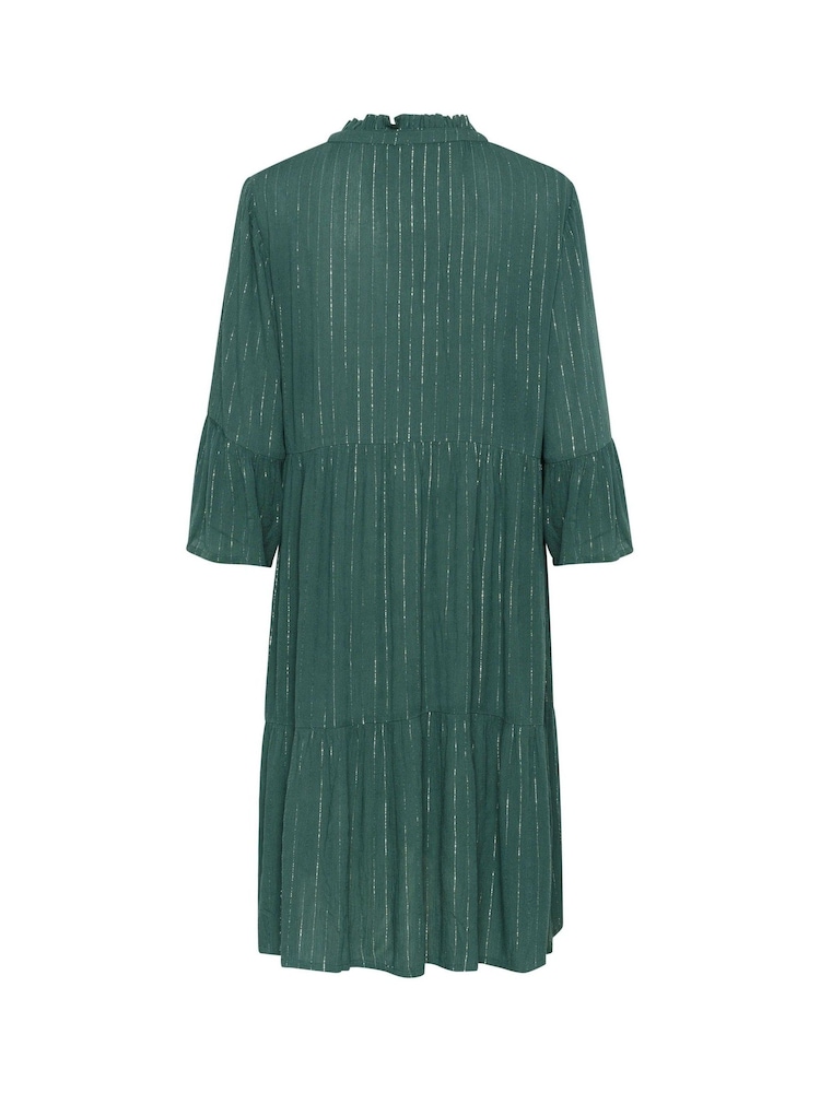 Kaffe Liv Pinstripe Dress - Image 5 of 5