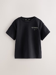smALLSAINTS Black/Camo Younger Boys Oversized Underground Crew T-Shirt - Image 7 of 12