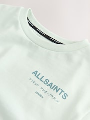 smALLSAINTS Mint Green Younger Boys Oversized Underground Crew T-Shirt - Image 4 of 6