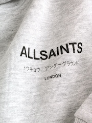smALLSAINTS Grey Marl Underground Oversized Younger Boys Pullover Hoodie - Image 10 of 11