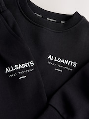 smALLSAINTS Black Underground Oversized Younger Boys Sweatshirt and Joggers Set - Image 13 of 13