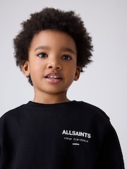 smALLSAINTS Black Underground Oversized Younger Boys Sweatshirt and Joggers Set - Image 7 of 13