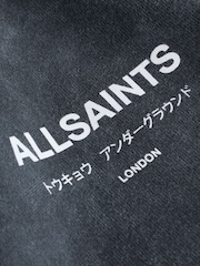 smALLSAINTS Washed Grey Underground T-Shirt and Sweat Short Younger Boys Set - Image 5 of 7