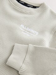 smALLSAINTS Underground Oversized Younger Boys Crew Waffle Sweatshirt - Bild 5 von 6