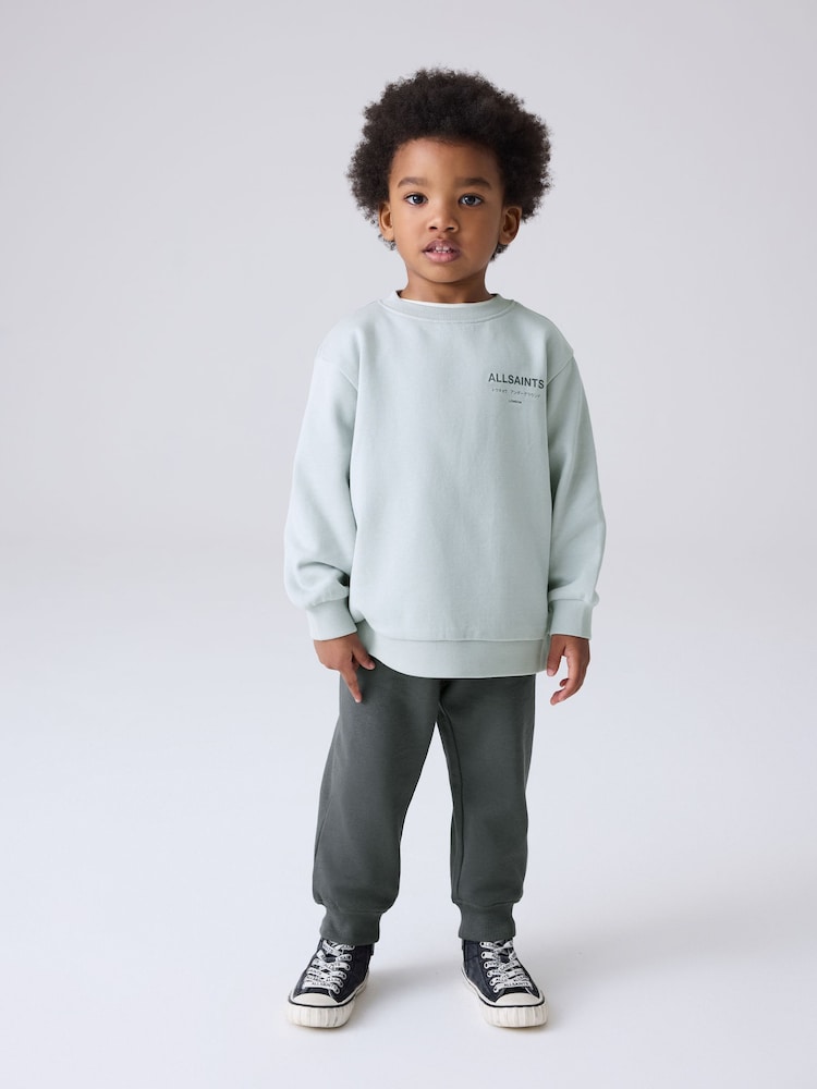 smALLSAINTS Grey Underground Oversized Younger Boys Sweatshirt and Joggers Set - Image 1 of 12
