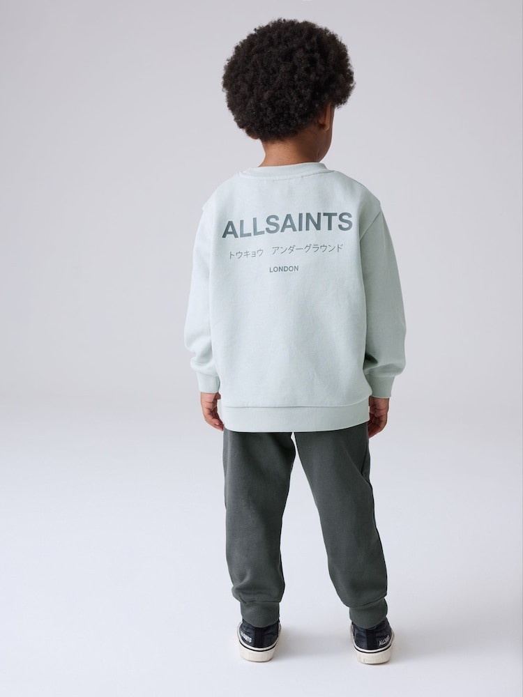 smALLSAINTS Grey Underground Oversized Younger Boys Sweatshirt and Joggers Set - Image 2 of 12