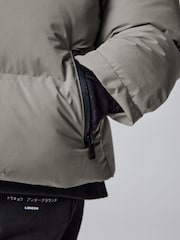 smALLSAINTS Khaki Green Underground Short Padded Younger Coat - Image 9 of 16